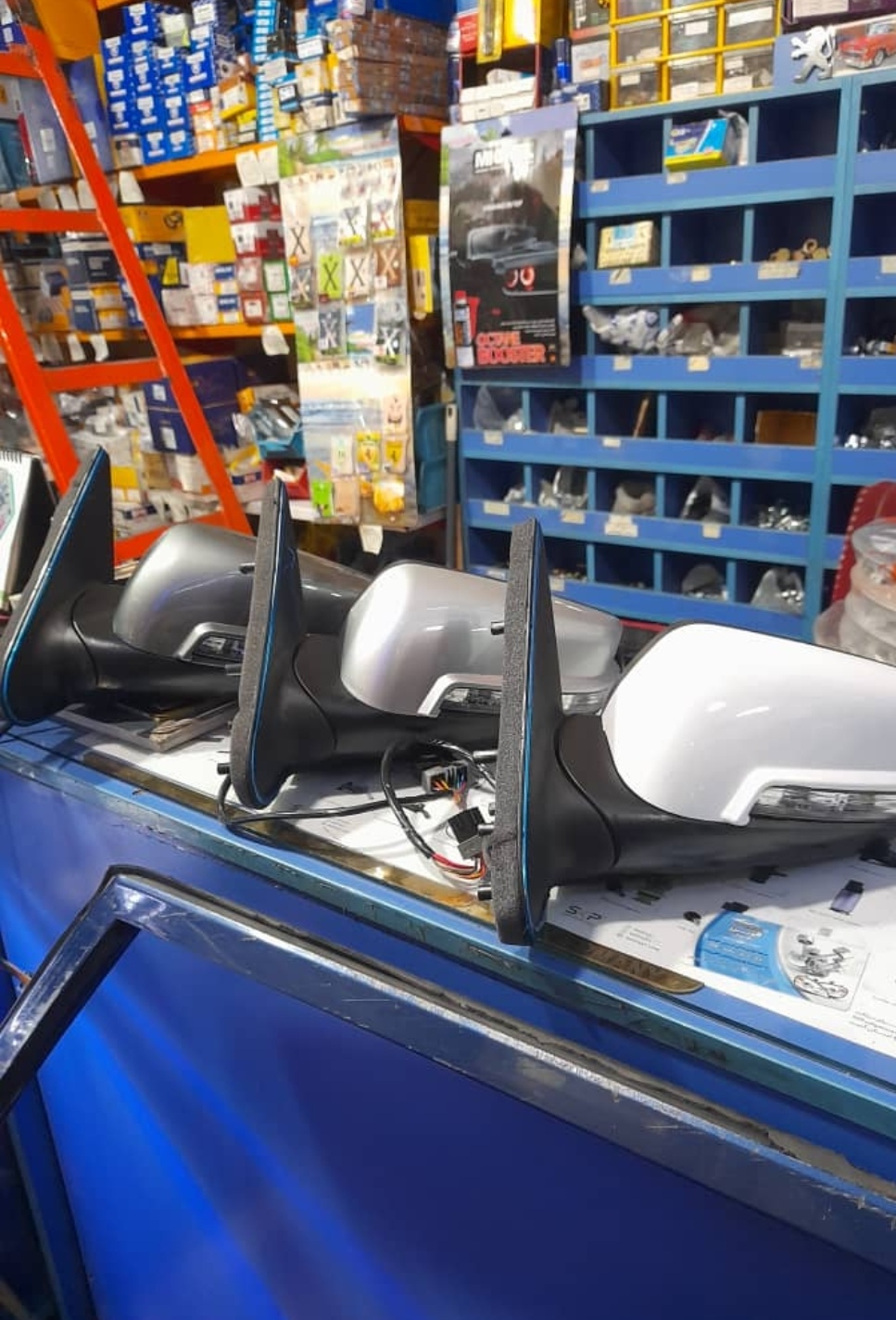 آینه بغل تاشو برقی اتومات پارس و 405